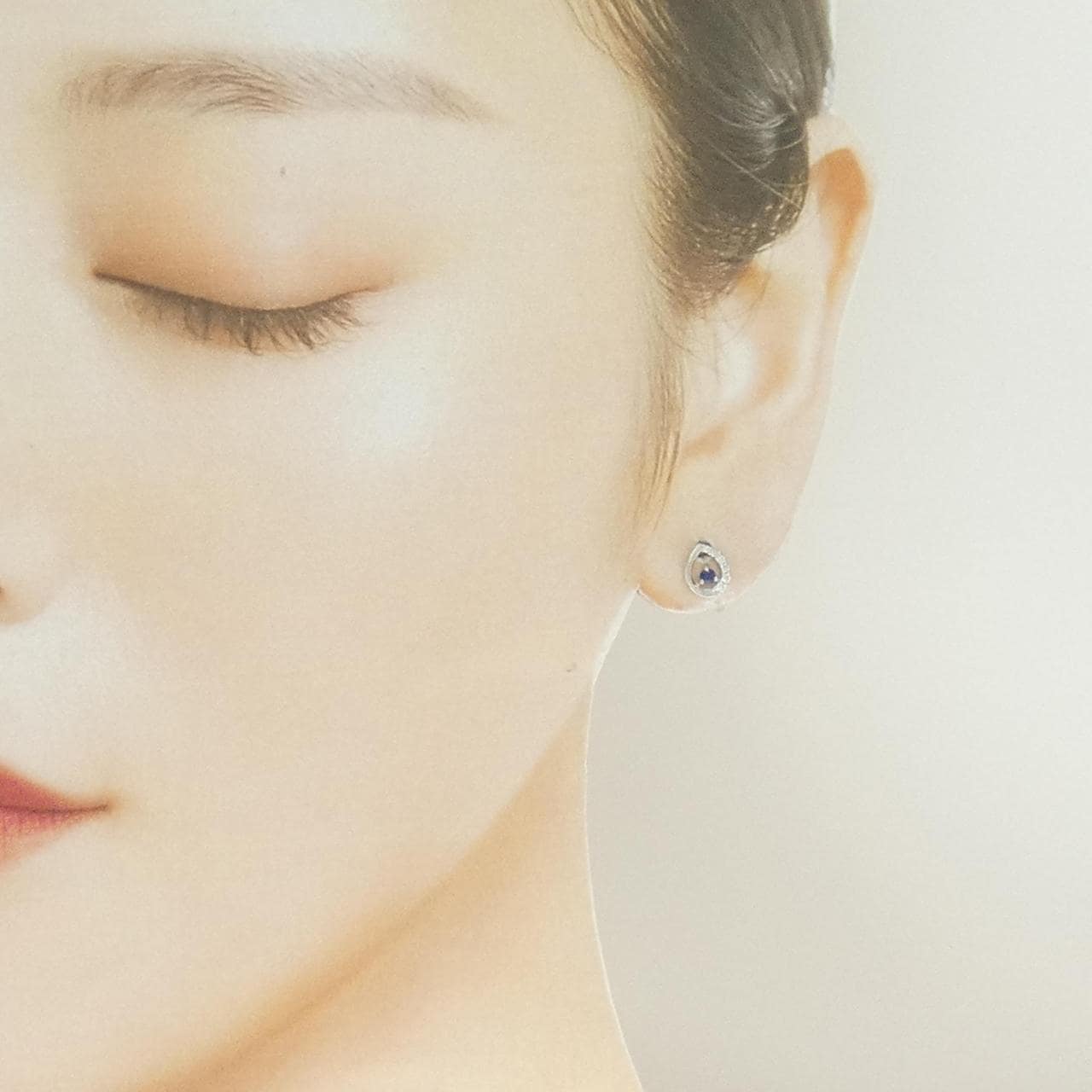 PT900 サファイヤ ピアス