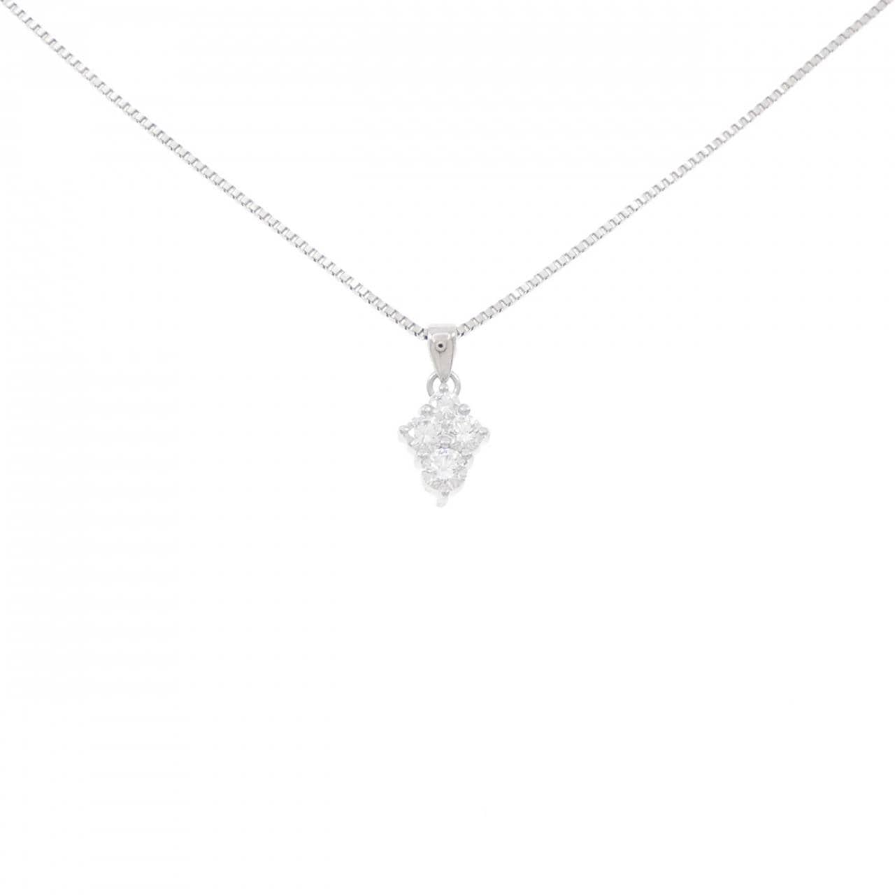 PT900/PT850 ダイヤモンド ネックレス 0.25CT