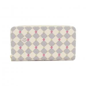 ルイヴィトン ダミエ アズール スタッズ ジッピー ウォレット N64615 財布