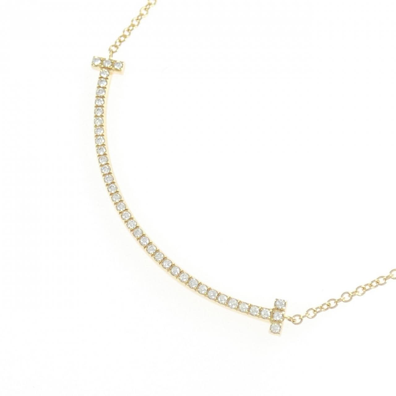 ティファニー Tスマイル スモール ネックレス