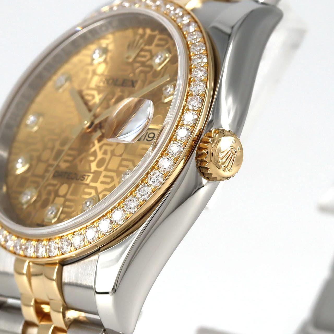 ロレックス デイトジャスト 116243G SSxYG 自動巻 ランダム番