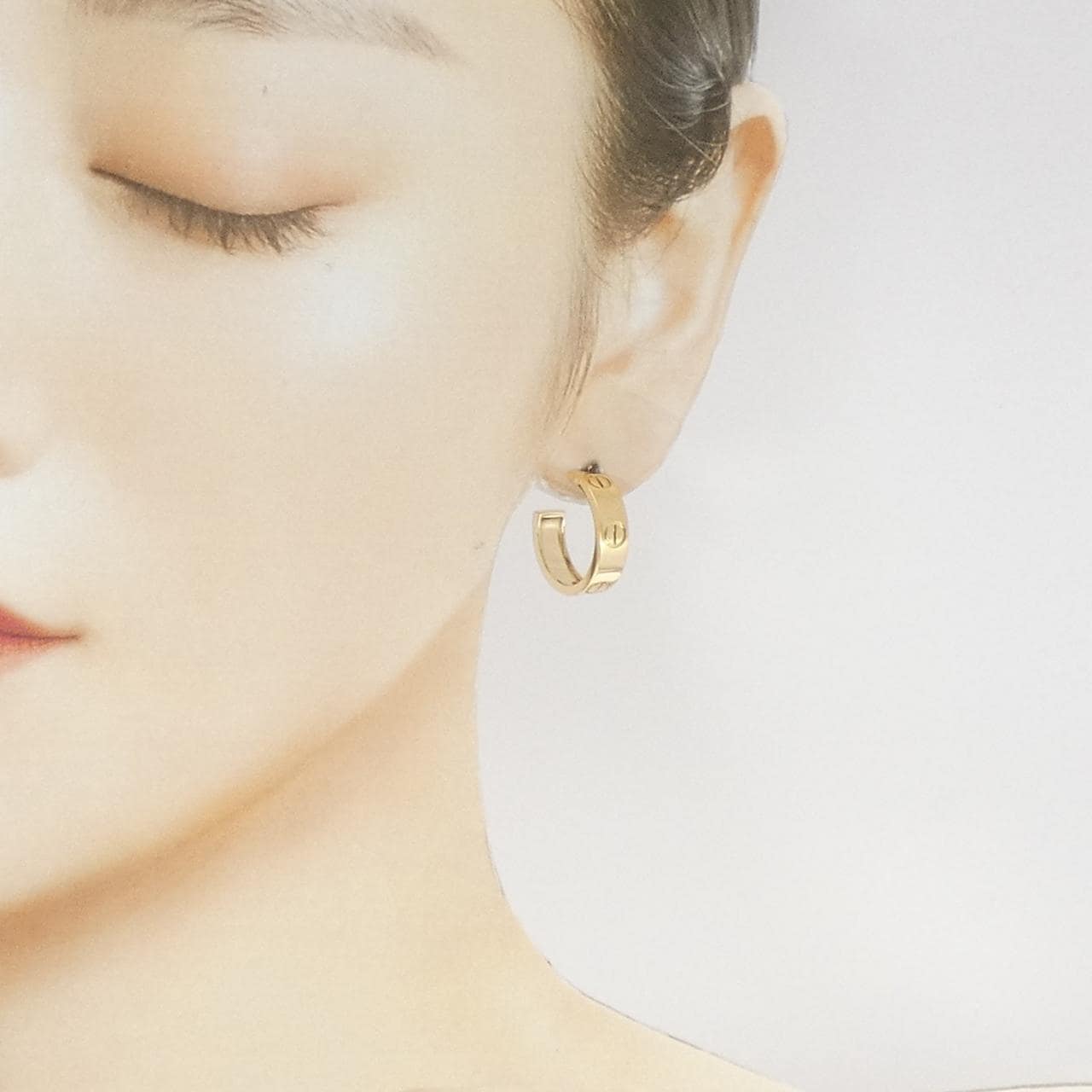 カルティエ ラブ  ピアス