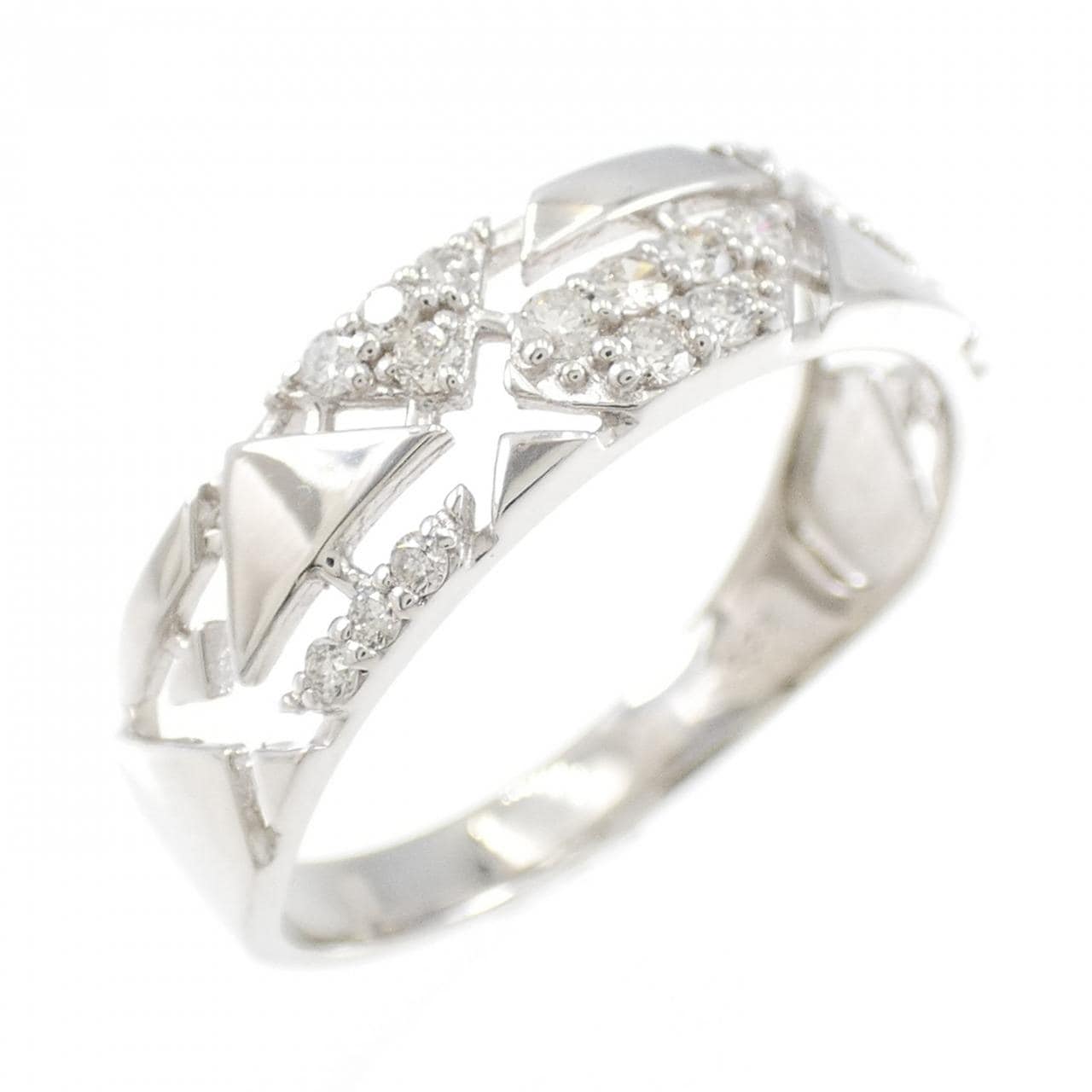 純PT ダイヤモンド リング 0.25CT