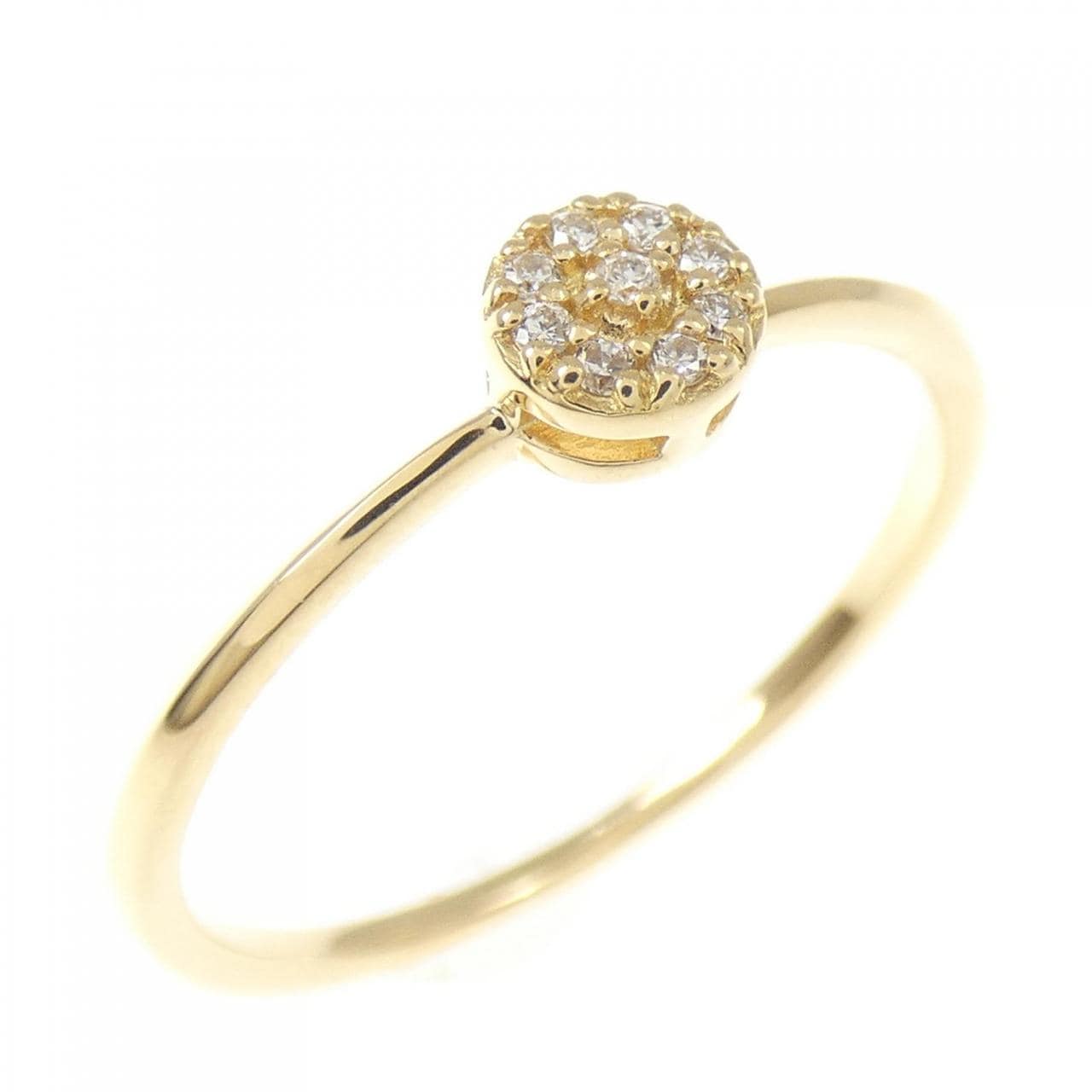 K18YG ダイヤモンド リング