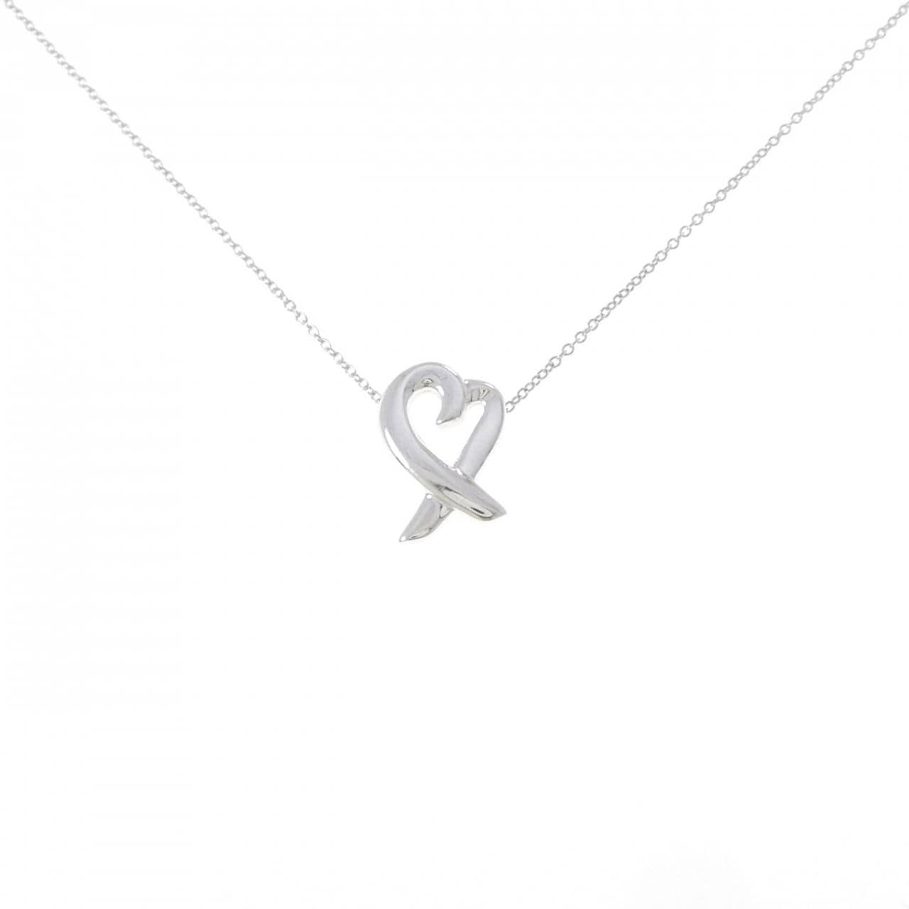 ティファニー ラビングハート スモール ネックレス