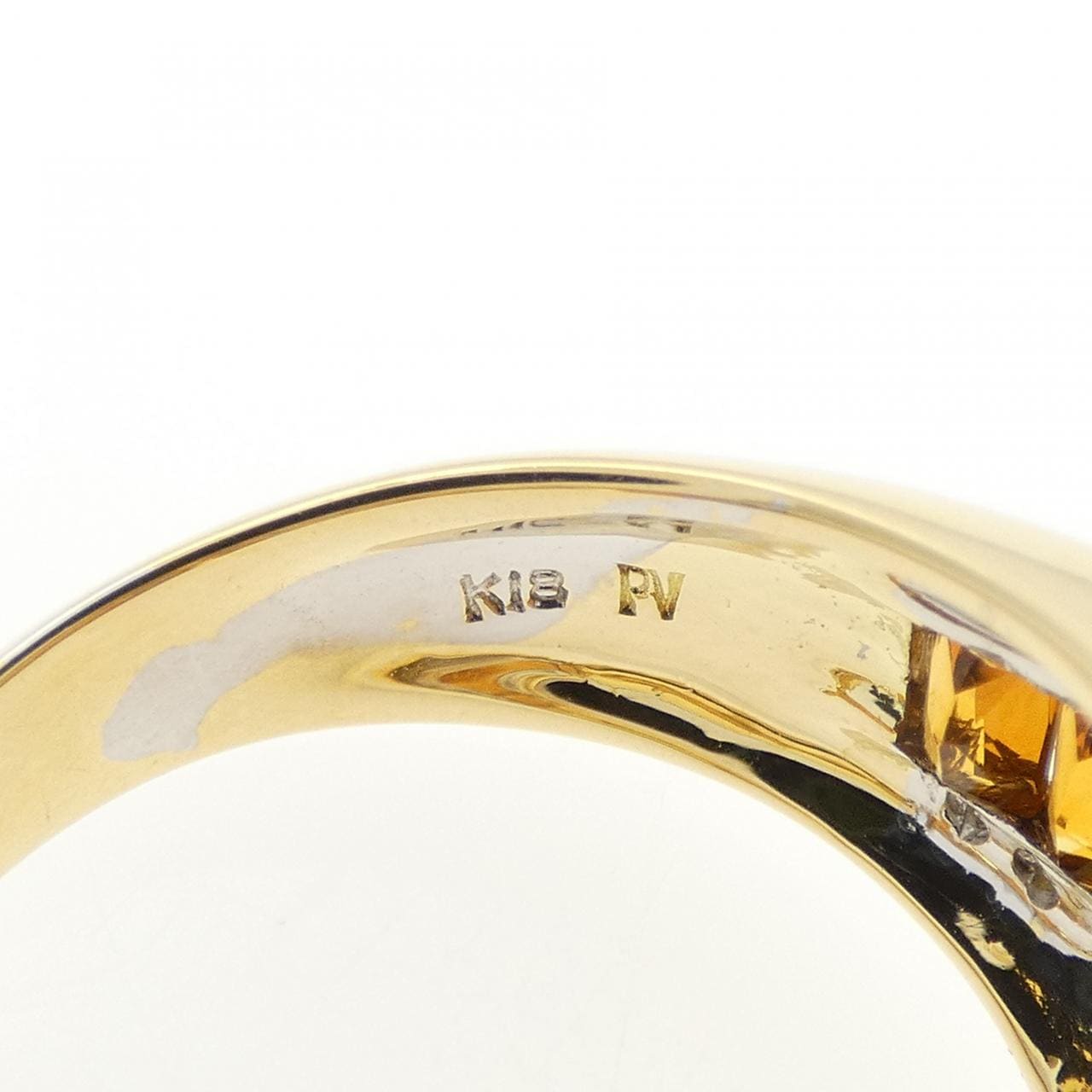 ポンテヴェキオ シトリン リング 2.89CT