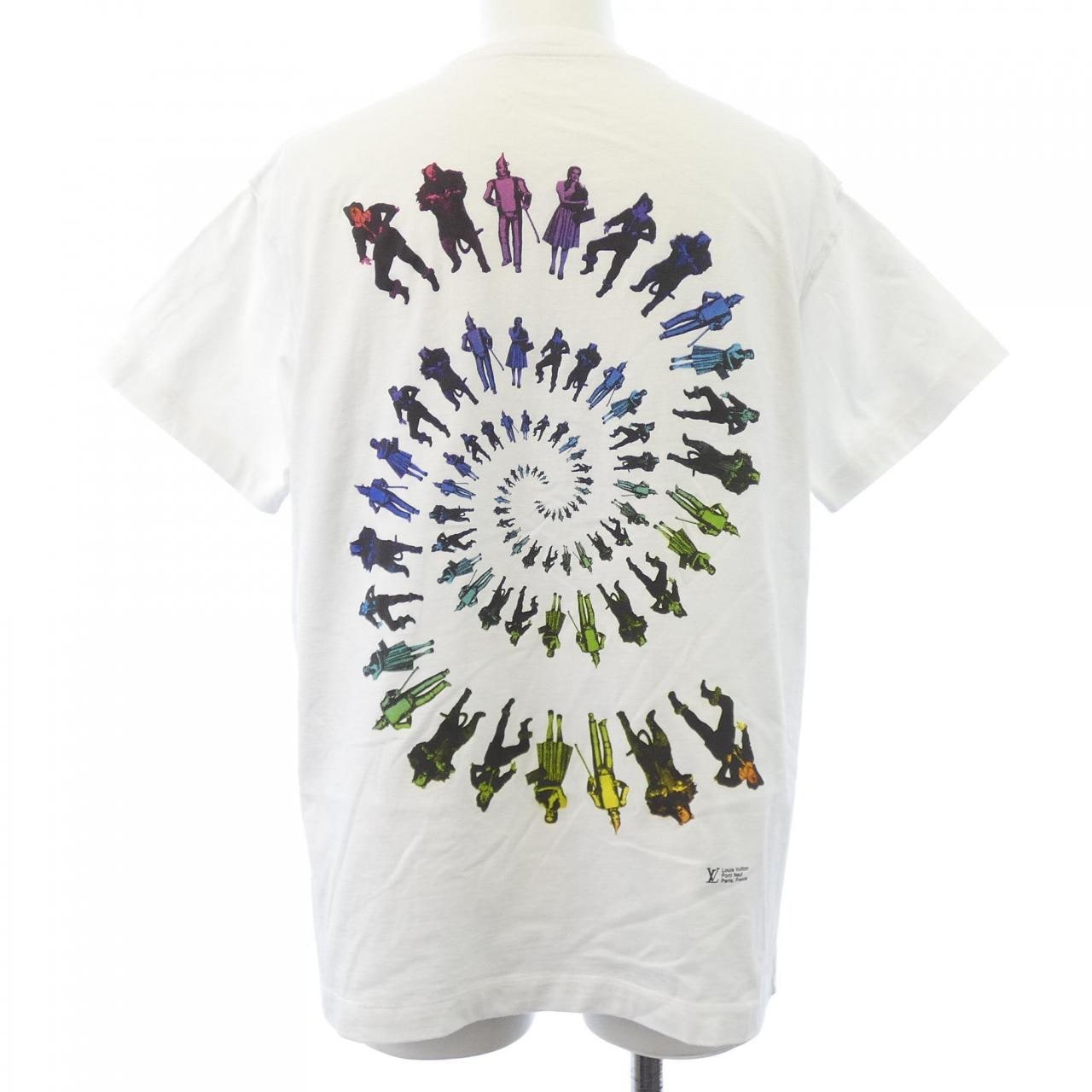 ルイヴィトン LOUIS VUITTON WIZARD OZ SPIRAL HGY93WLVO Tシャツ