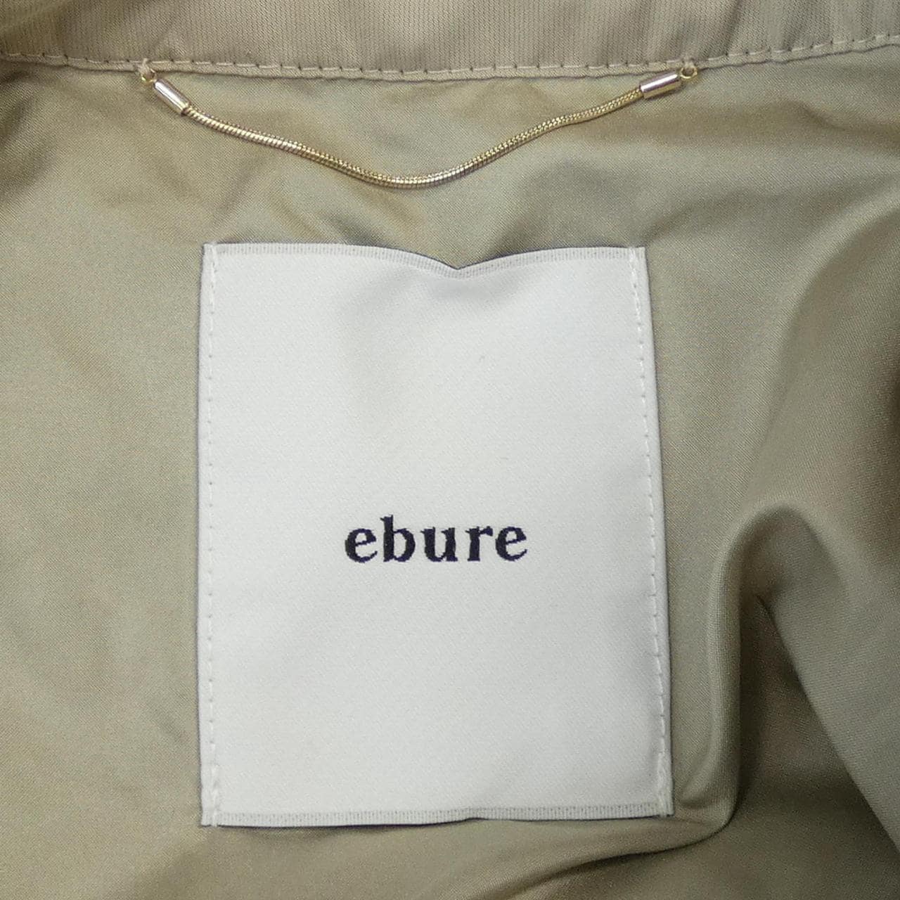 エブール ebure ノーカラージャケット