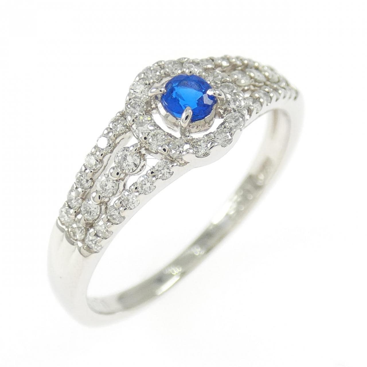 PT900 アウイナイト リング 0.09CT