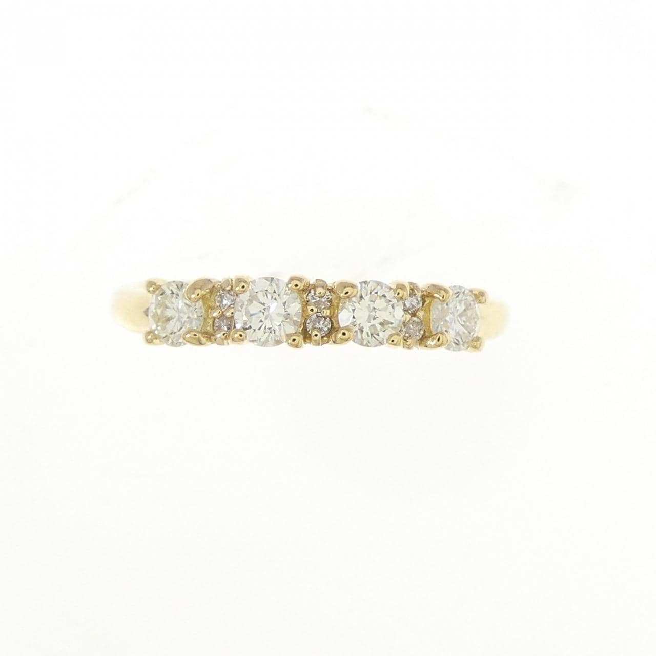 K18YG ダイヤモンド リング 0.28CT