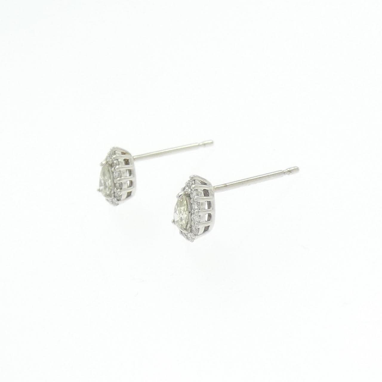 【新品】PT900 ダイヤモンド ピアス 0.20CT