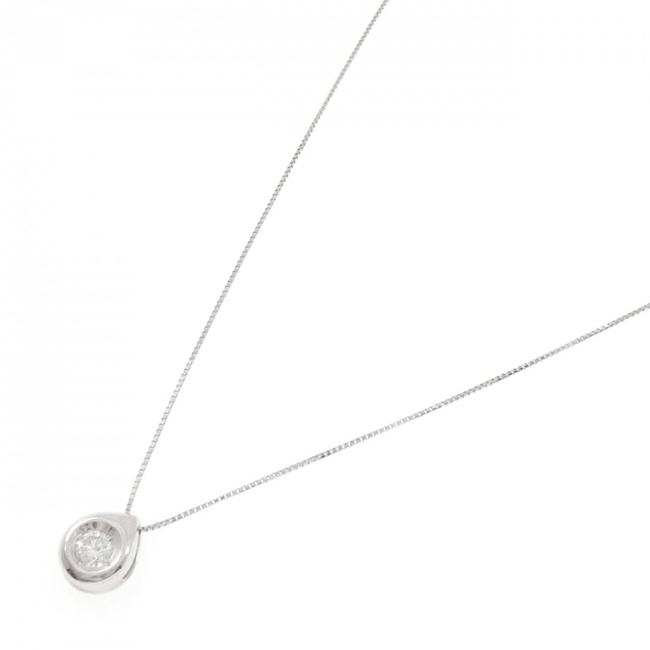 PT900/PT850 ダイヤモンド ネックレス 0.343CT
