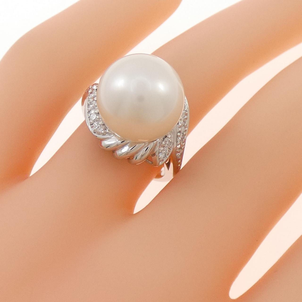 PT900 白蝶パール リング 12.4mm