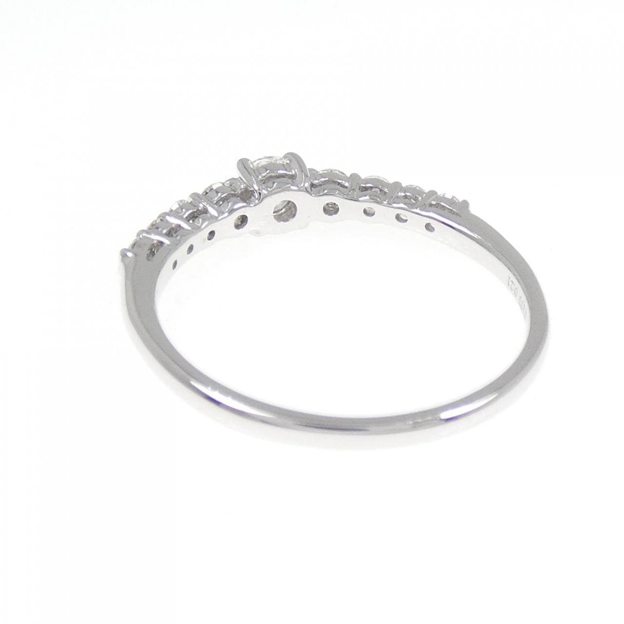 K18WG ダイヤモンド リング 0.173CT