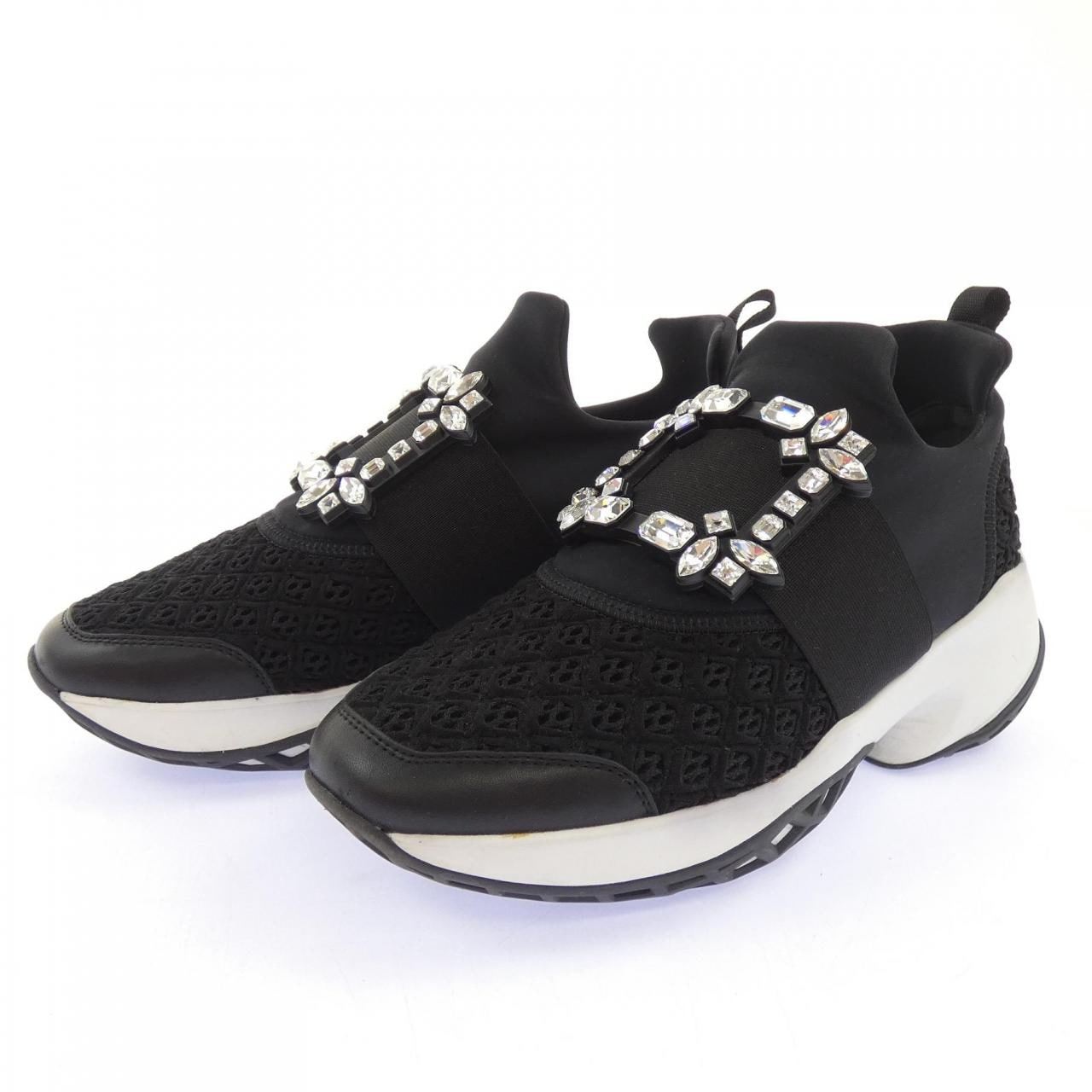 ロジェヴィヴィエ ROGER VIVIER ヴィヴ ラン　ストラスバックル スニーカー