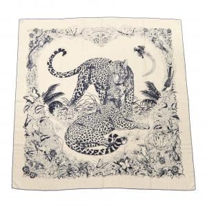 エルメス HERMES JUNGLE LOVE カレジェアン140. ショール