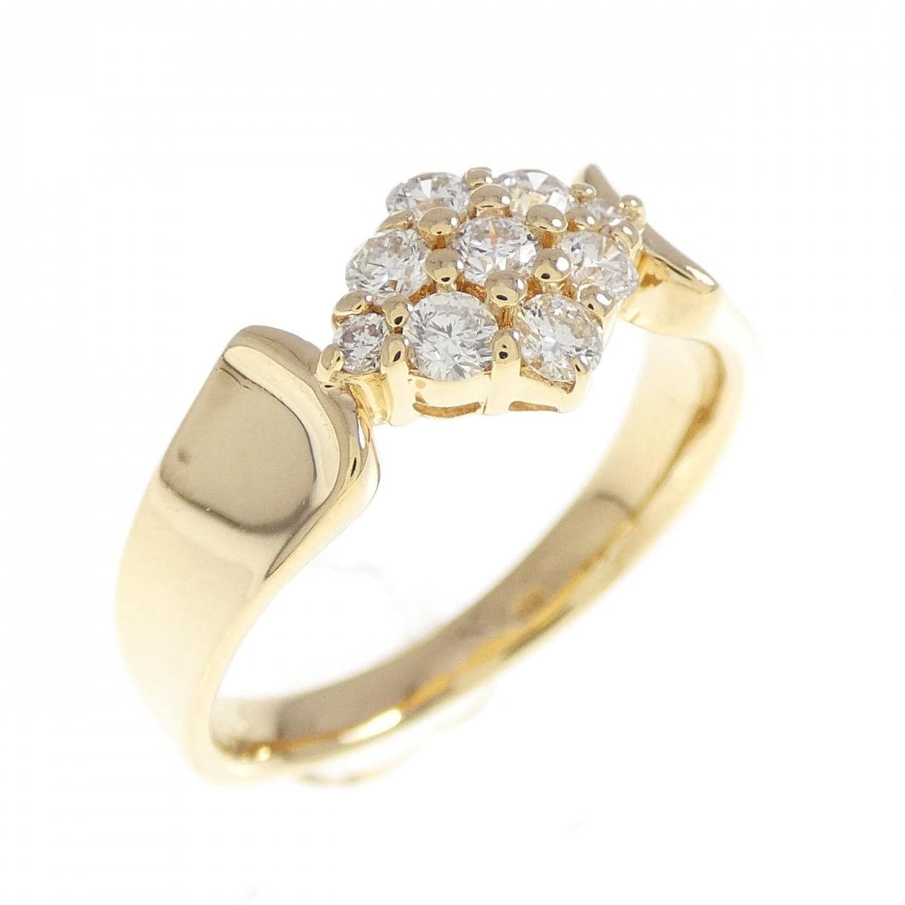 K18YG ダイヤモンド リング 0.30CT