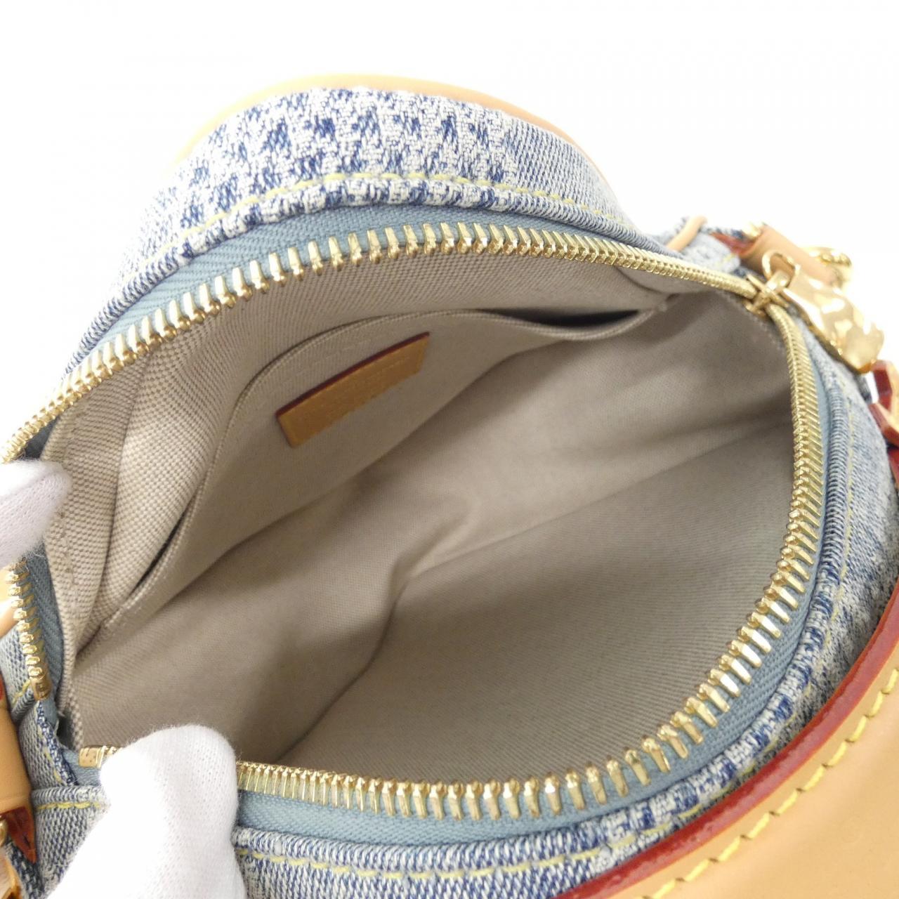 LOUIS VUITTON Damier Denim 3D Chess Messenger N40706 肩背包