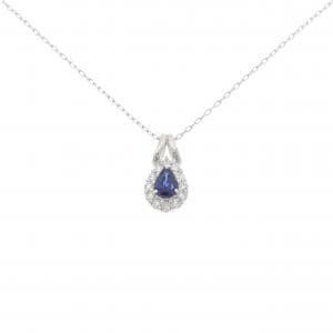 PT900/PT850 サファイヤ ネックレス 0.73CT