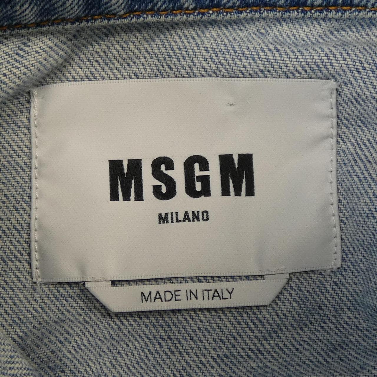 エムエスジーエム MSGM デニムジャケット