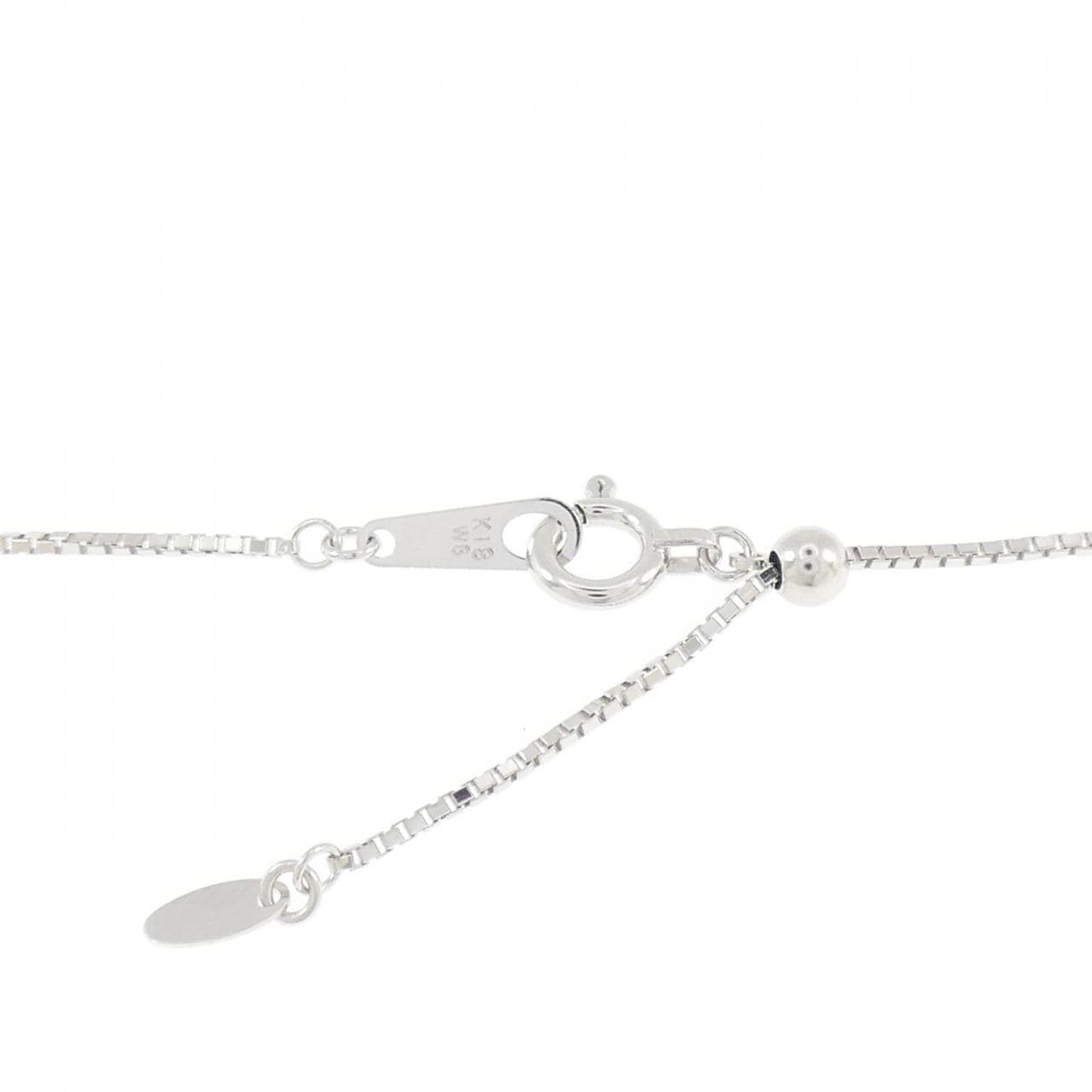 K18WG ダイヤモンド ネックレス 3.00CT