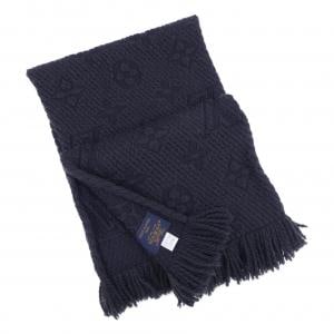 ルイヴィトン LOUIS VUITTON エシャルプ ロゴマニア M72431 MUFFLER