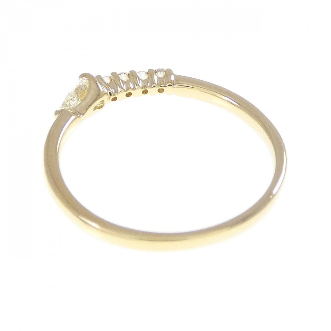 K18YG ダイヤモンド リング 0.15CT