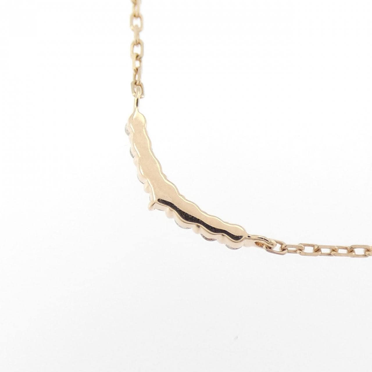 アガット ダイヤモンド ネックレス 0.05CT