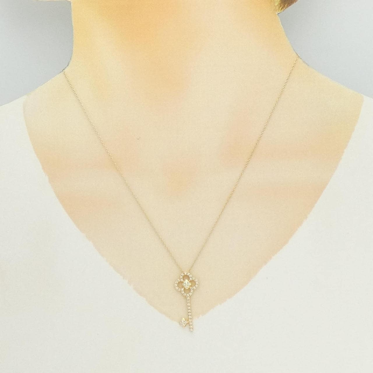 ポンテヴェキオ ダイヤモンド ネックレス 0.27CT