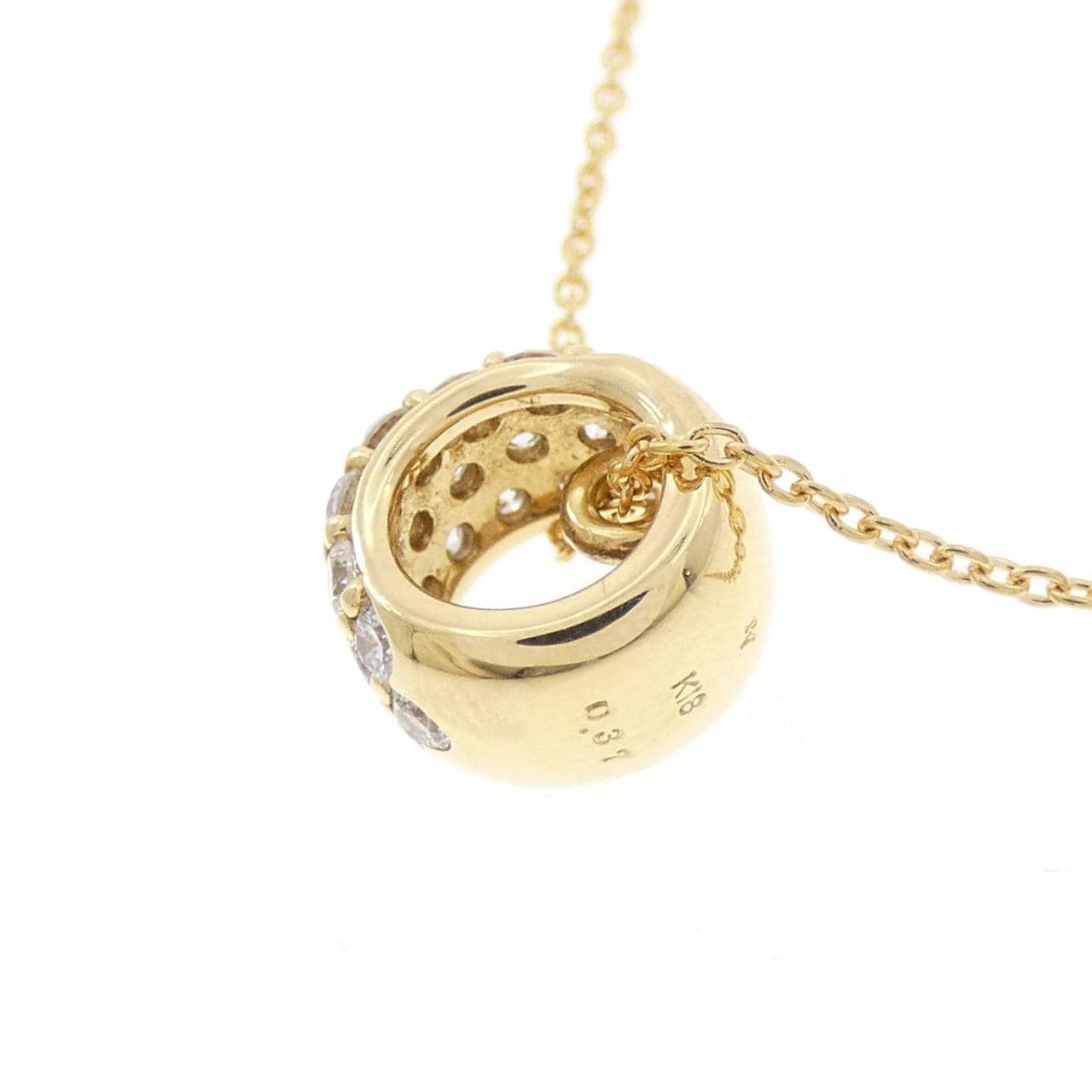 ポンテヴェキオ ロトンド ネックレス 0.37CT