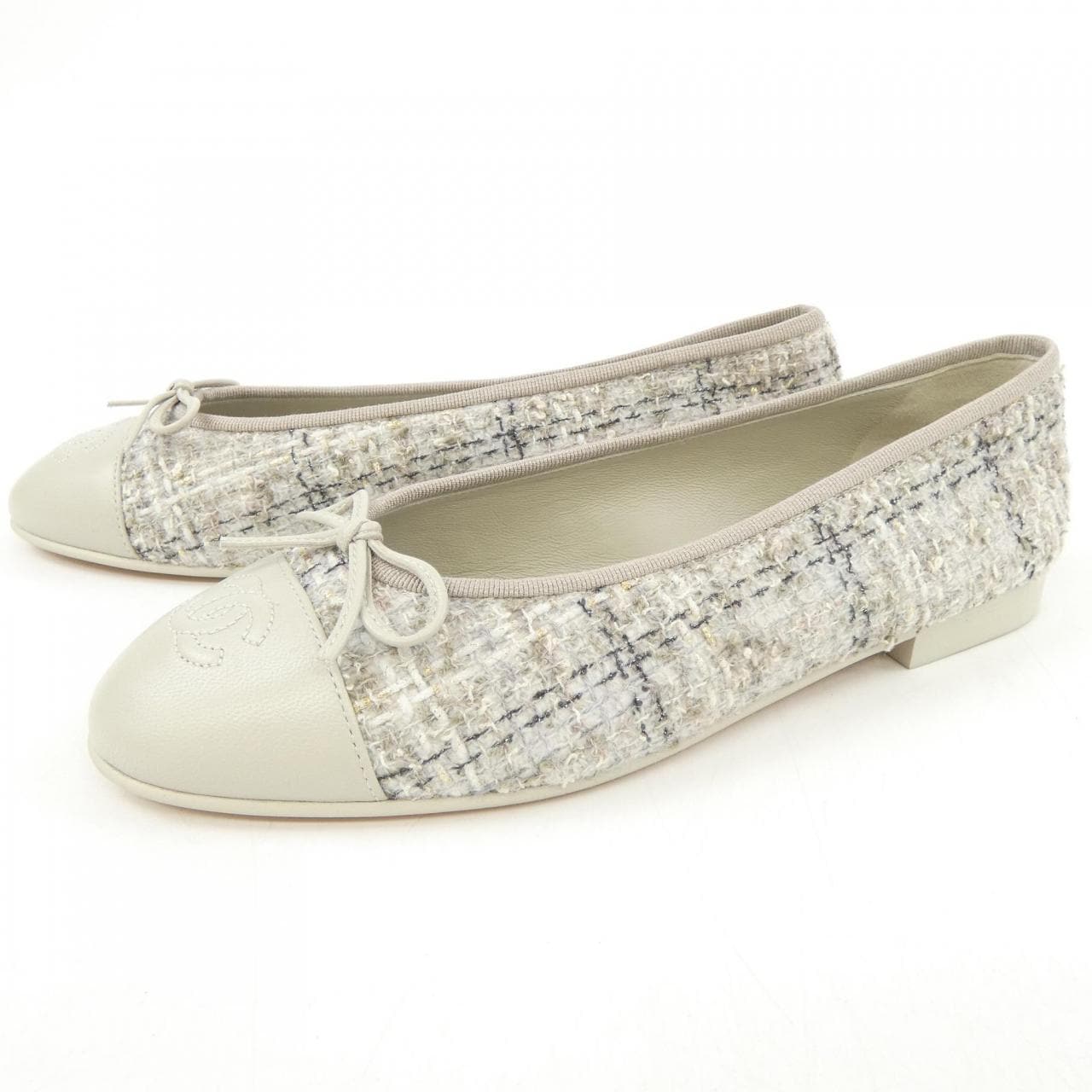 シャネル CHANEL G02819B21771 フラットシューズ