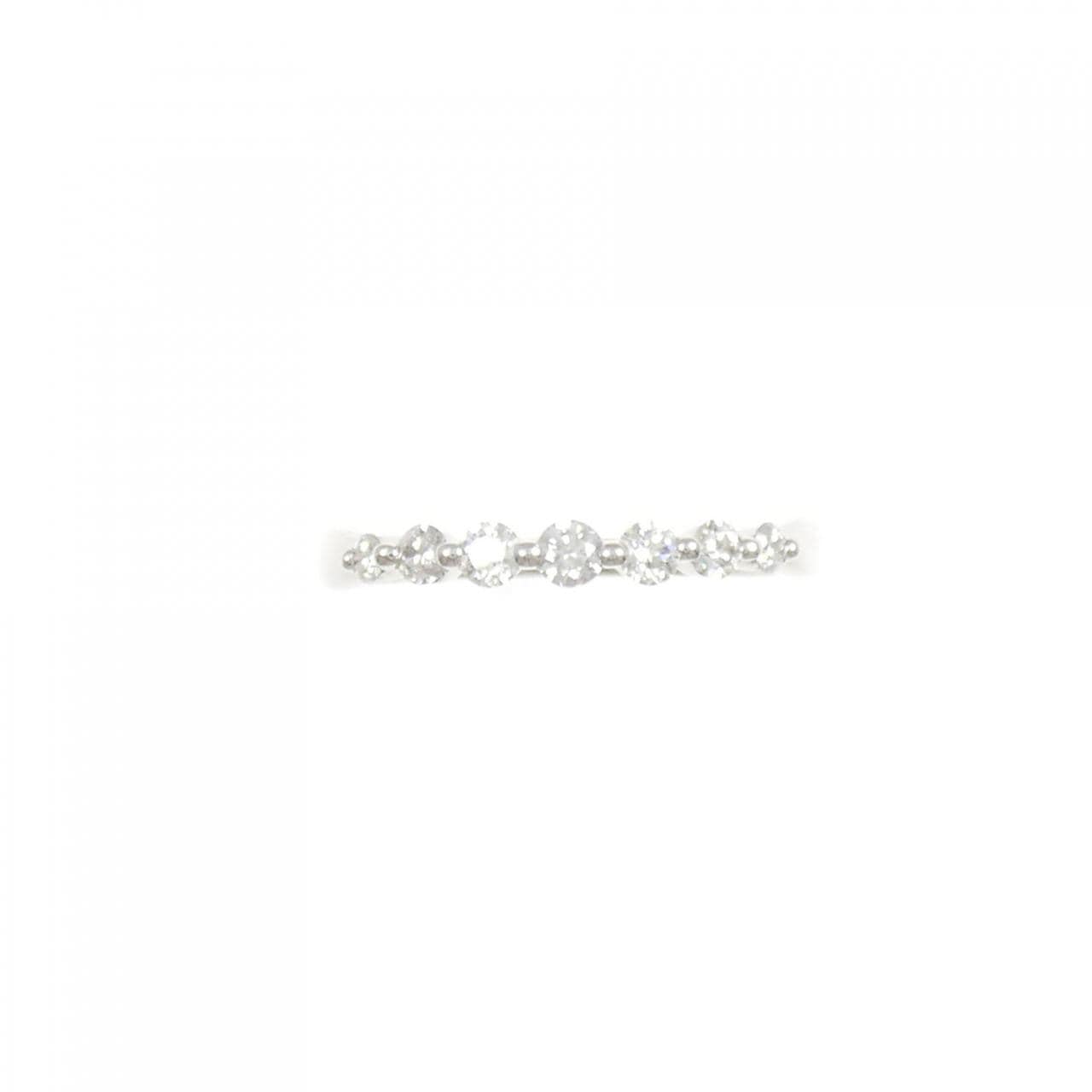 K18WG ダイヤモンド リング 0.30CT