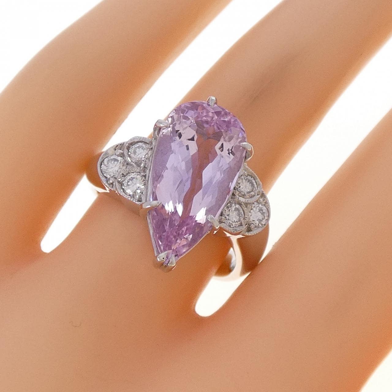 PT900 インペリアルトパーズ リング 7.03CT