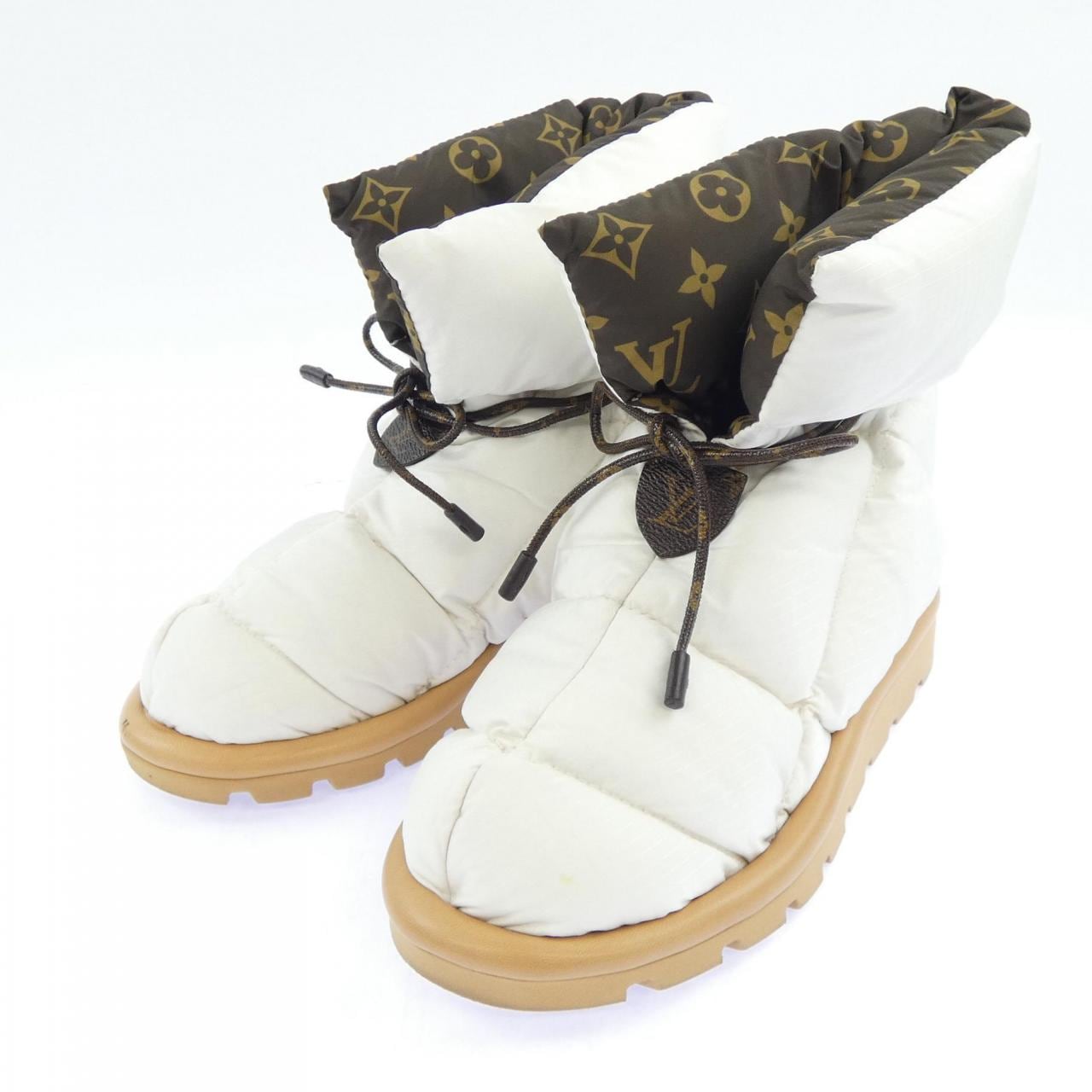 ルイヴィトン LOUIS VUITTON モノグラムパターン ピローライン ブーツ