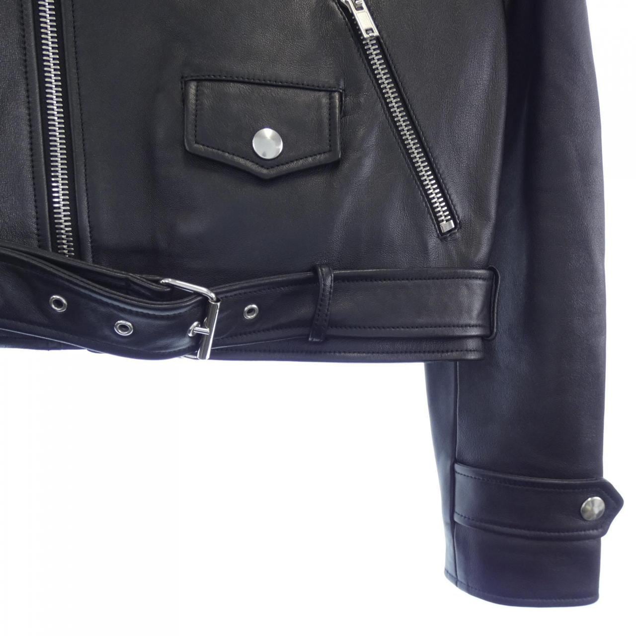 TWINSFLORENCE レザーライダースジャケット