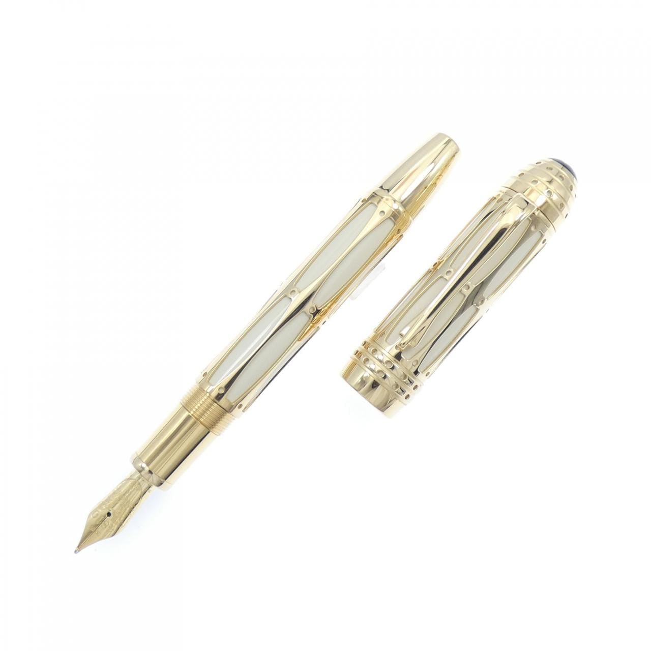MONTBLANC 2005 Julius II Gold Plated 35576 Fountain Pen