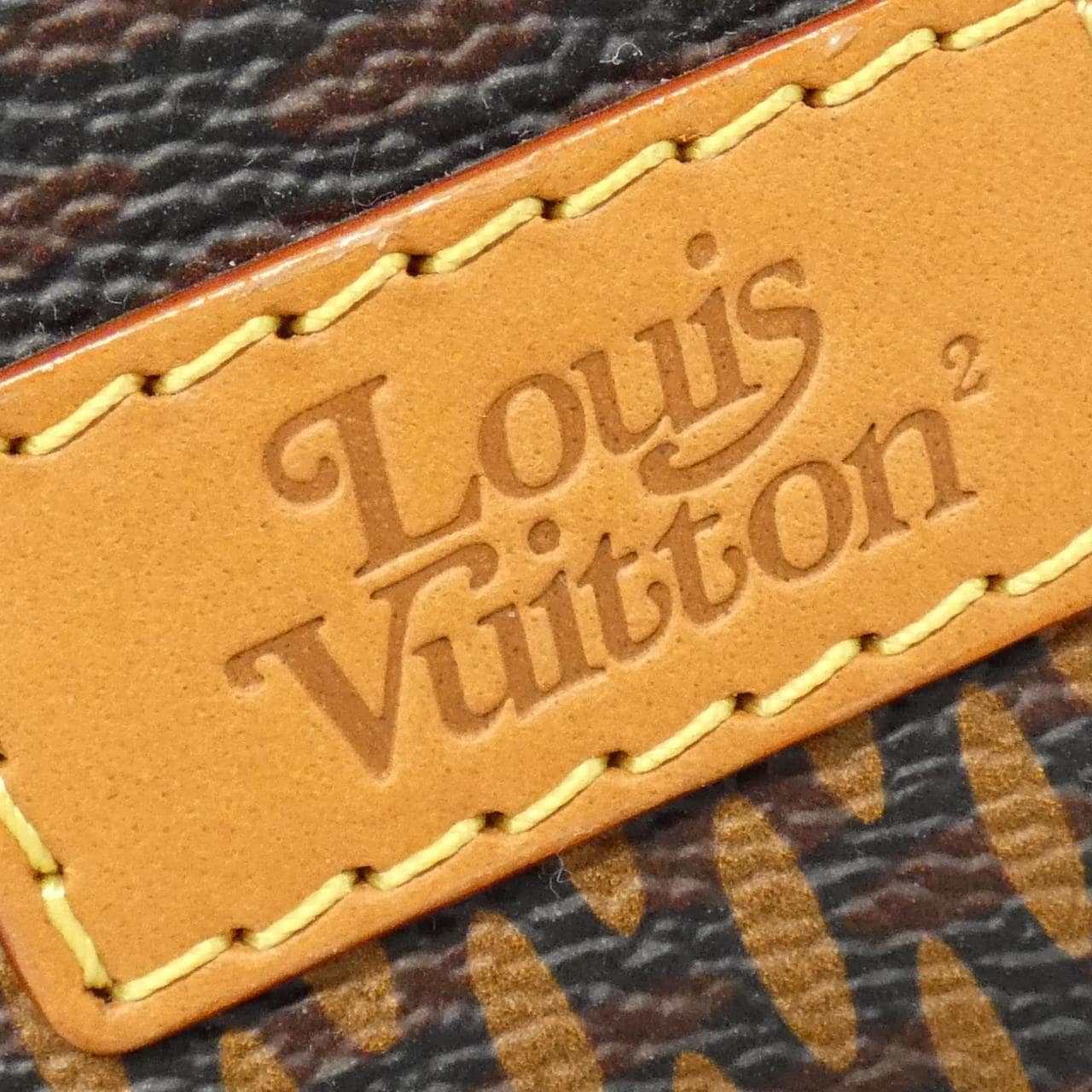 LOUIS VUITTON Damier Giant (LV Squared) 迷你托特包 N40355 包