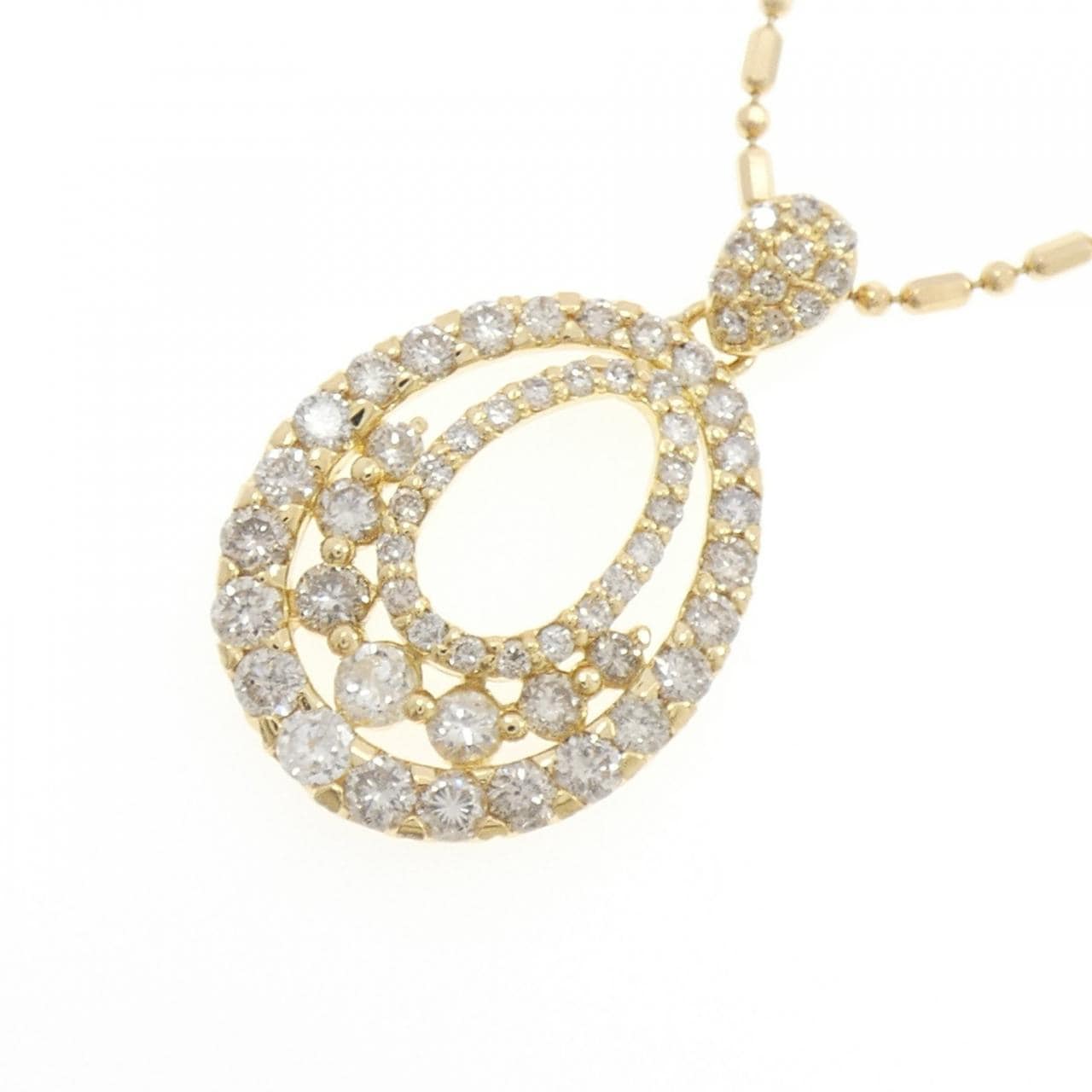K18YG ダイヤモンド ネックレス 2.00CT