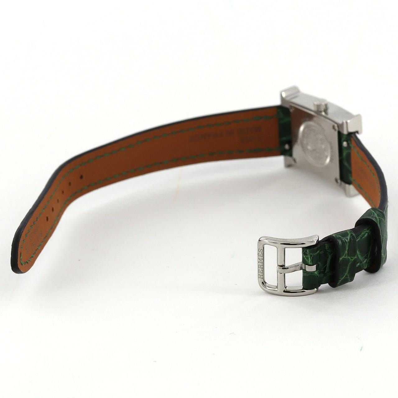 HERMES H 手錶/D HH1.132 不銹鋼石英