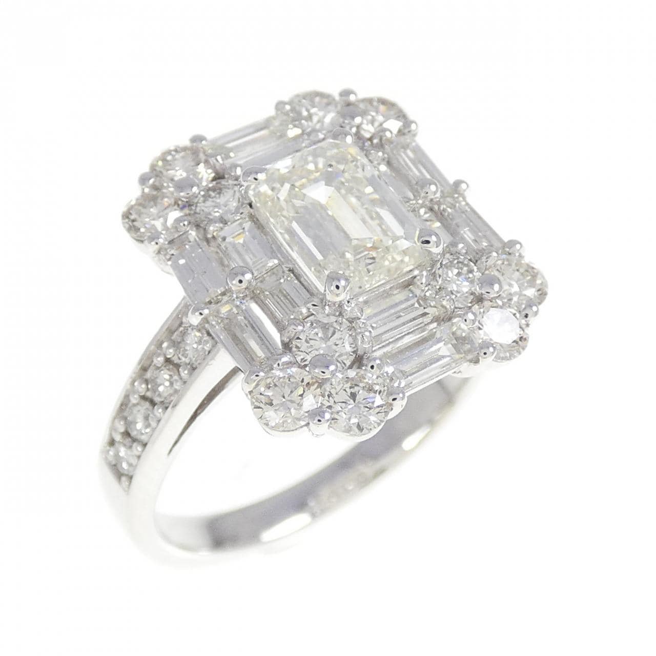 【新品】PT900 ダイヤモンド リング 1.005CT