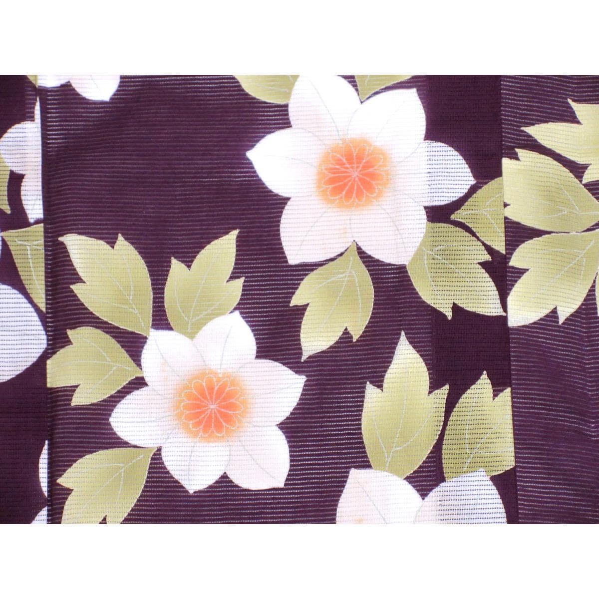 女ゆかた　花古今　綿絽