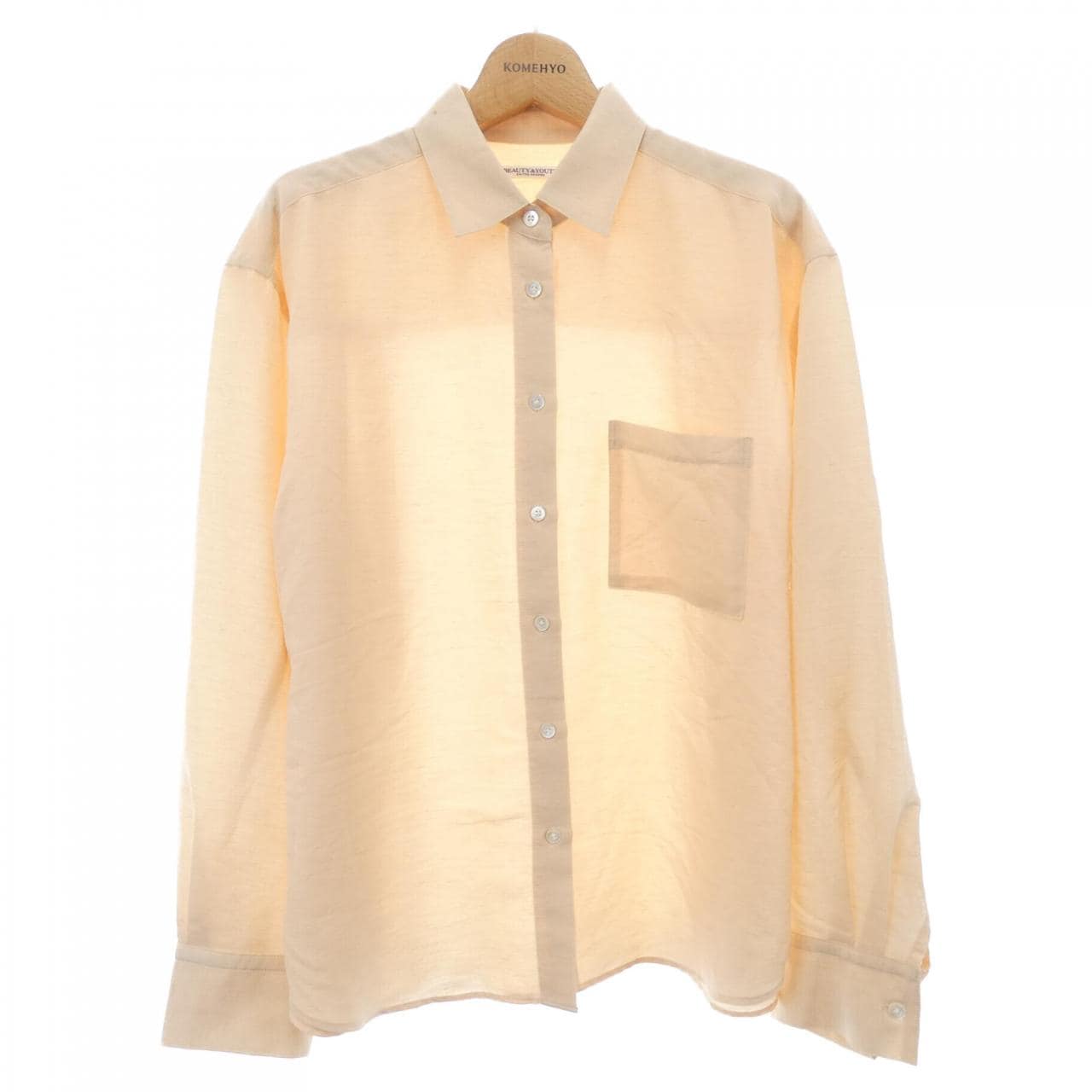 ビューティーアンドユース BEAUTY&YOUTH(U.A) 1611-105-2454 シャツ