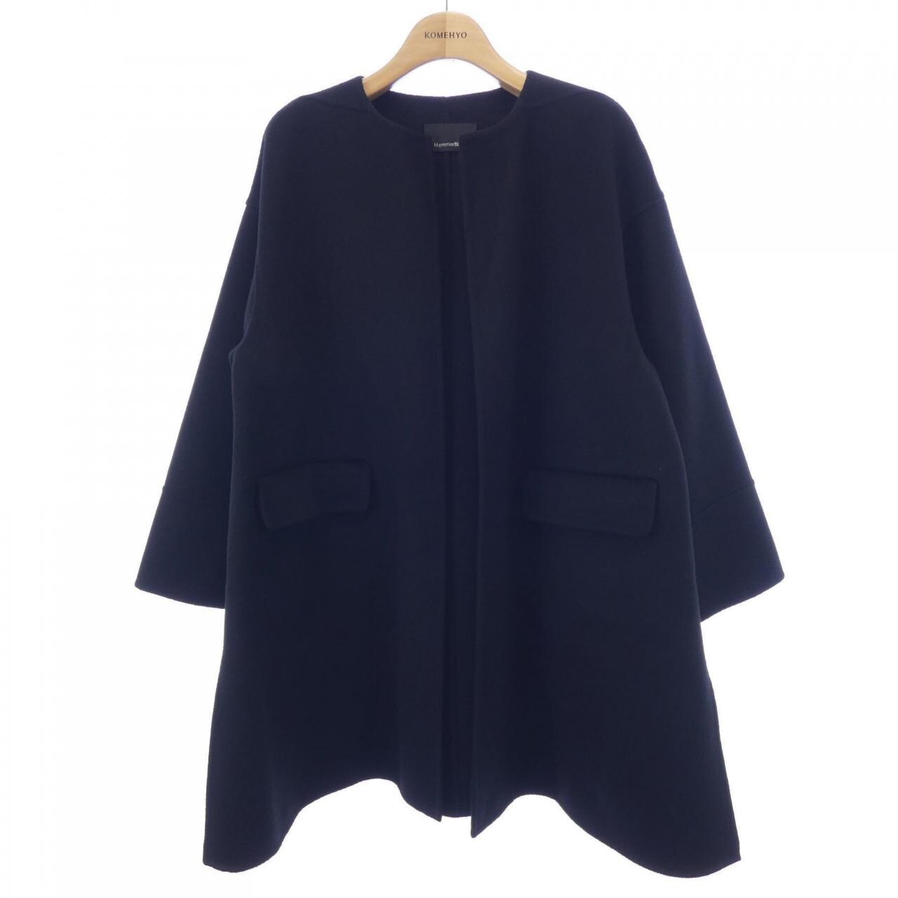 M-premierBLACK 美品 M-premierBLACK グレー フリルスリーブ ケープ