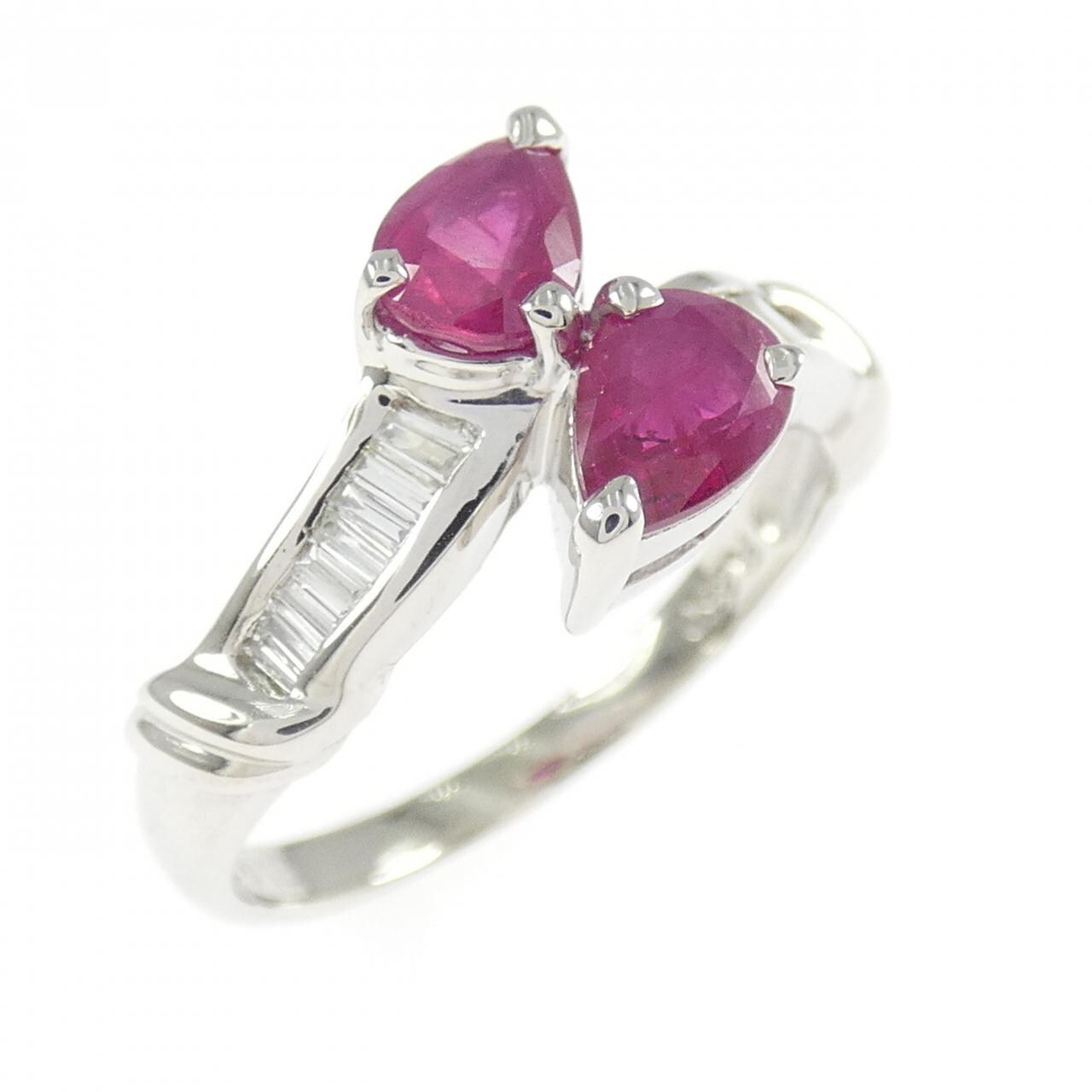 PT850 ルビー リング 1.00CT