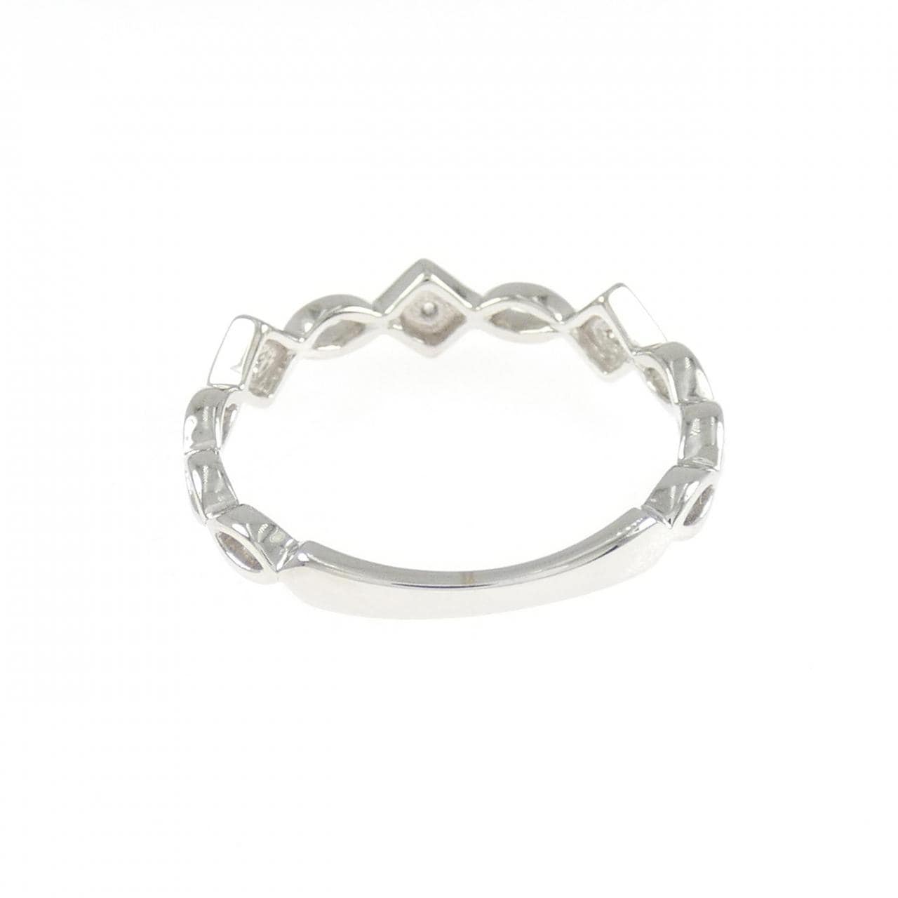 K18WG ダイヤモンド リング 0.03CT