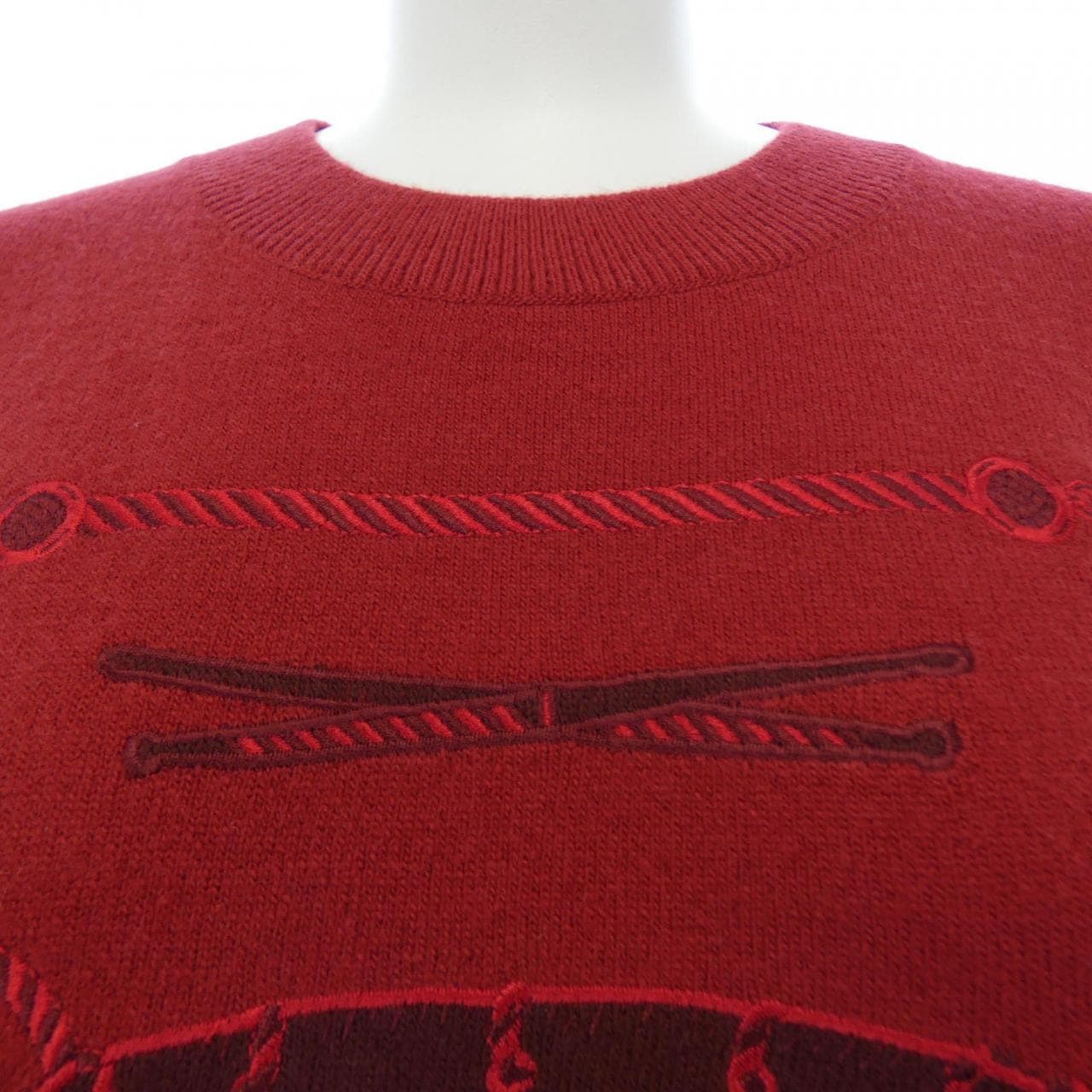 エルメス HERMES LES TAMBOURS FINESSE 3H2614DI ニット