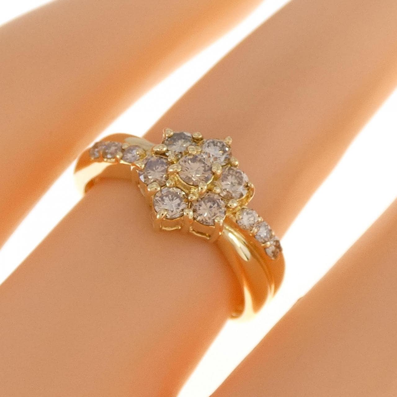 コメ兵｜K18YG ダイヤモンド リング 0.5CT｜ジュエリー｜リング ...