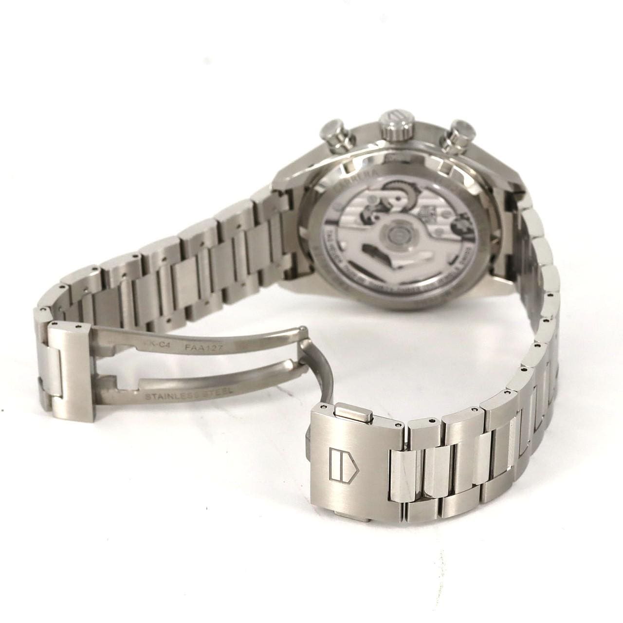 TAG Heuer 豪雅卡莱拉系列计时码表 CBS2216.BA0041 不锈钢自动上弦