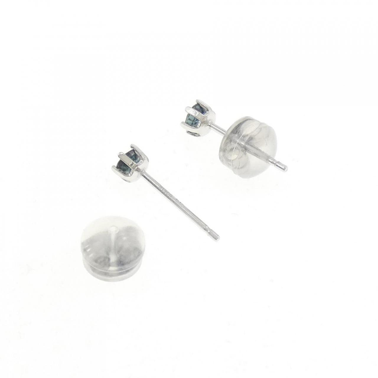 PT900 サファイヤ ピアス 0.30CT