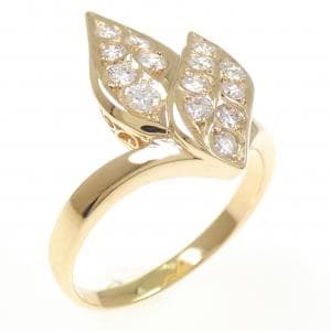 K18YG ダイヤモンド リング 0.58CT